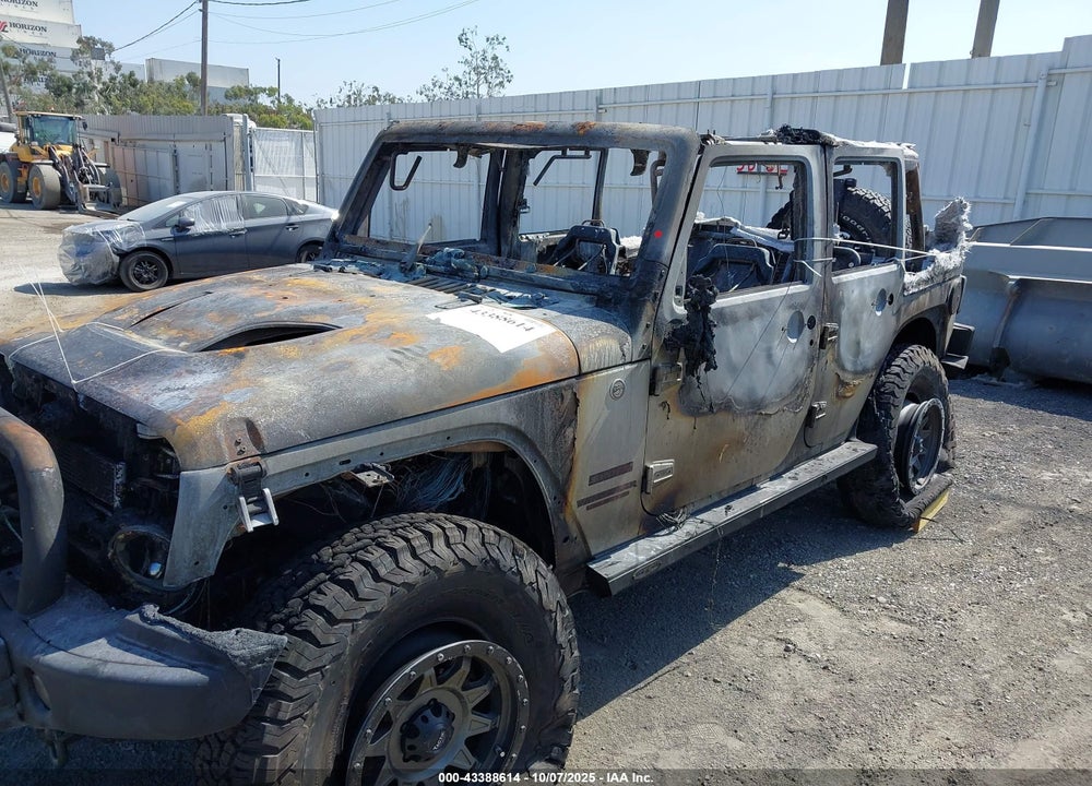 2010 JEEP WRANGLER UNLIMITED VIN: 1J4BA3H1XAL109886