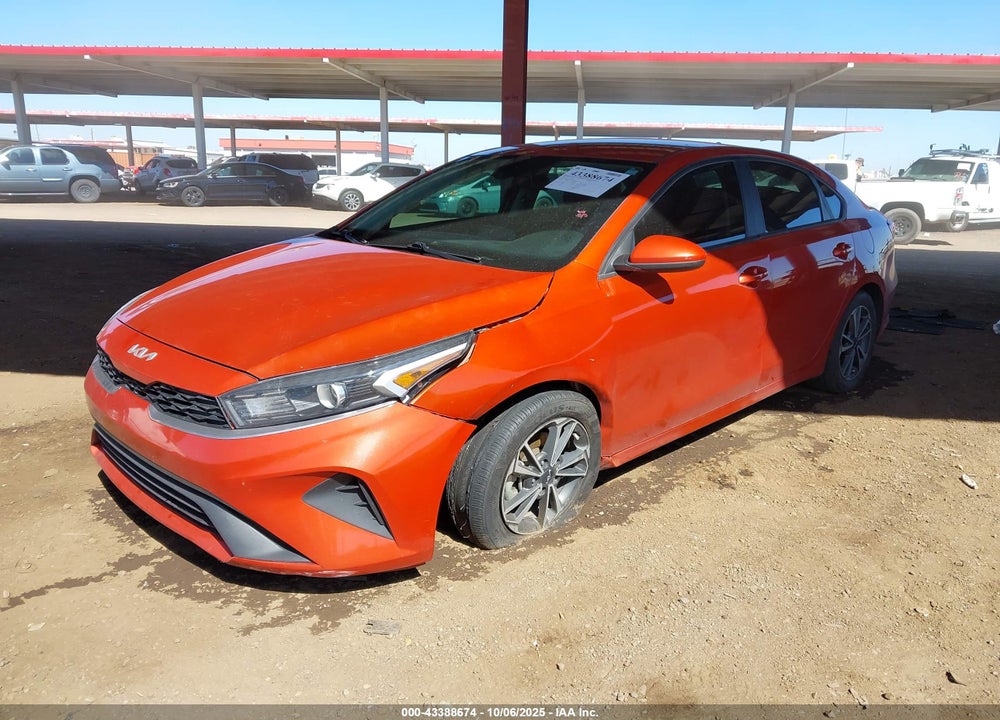 2022 KIA FORTE VIN: 3KPF24AD5NE490527