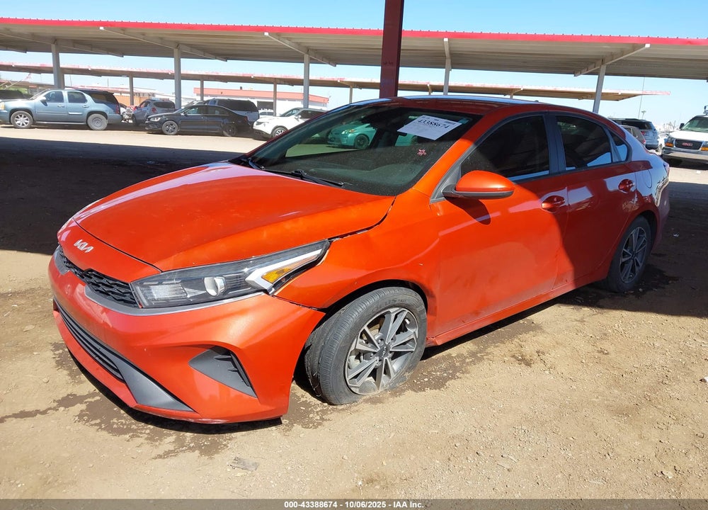 2022 KIA FORTE VIN: 3KPF24AD5NE490527