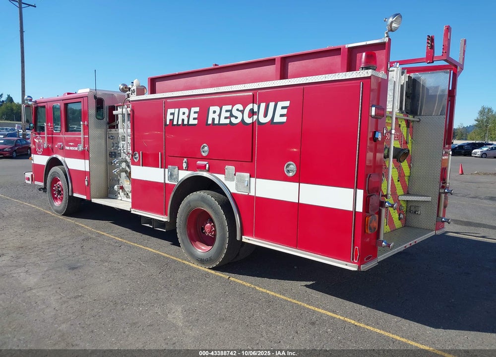 1999 PIERCE MFG. INC. PIERCE VIN: 4P1CT02M3XA001482