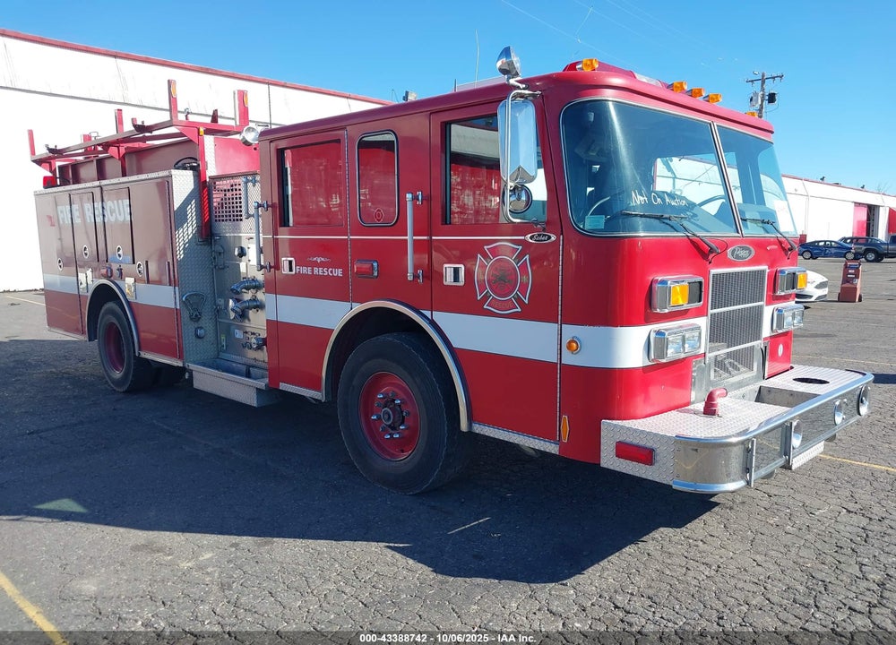 1999 PIERCE MFG. INC. PIERCE VIN: 4P1CT02M3XA001482