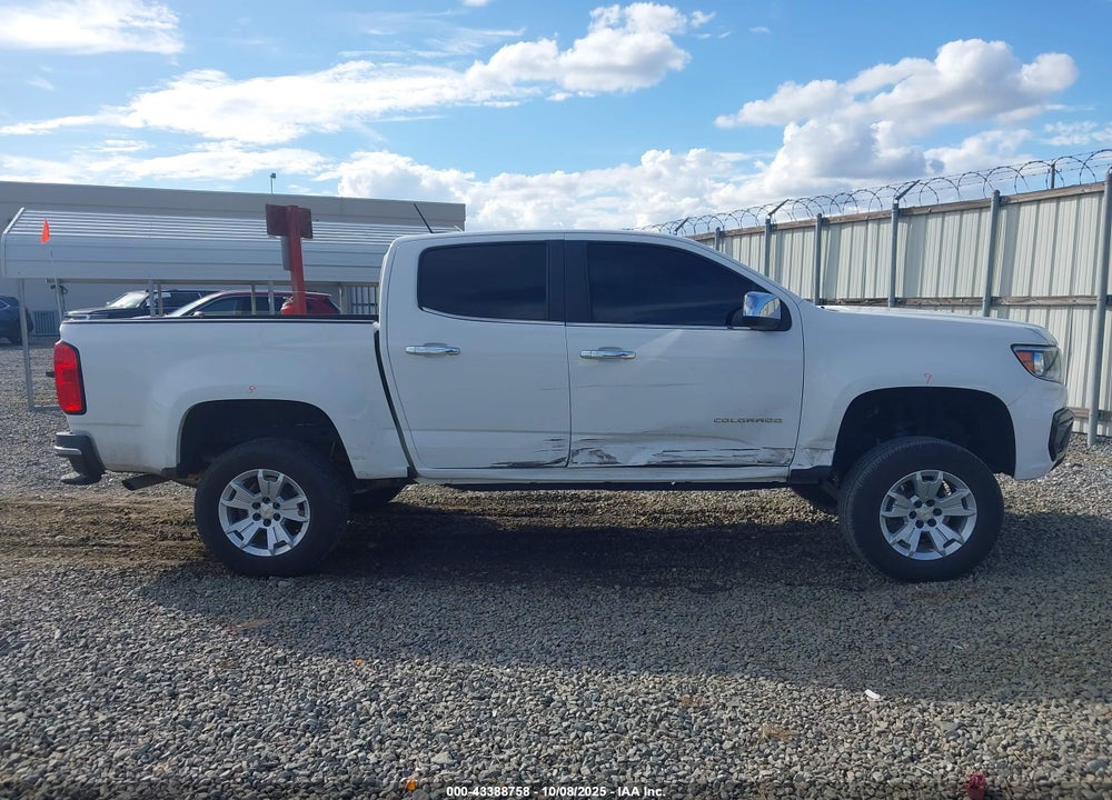 2022 CHEVROLET COLORADO 2WD SHORT BOX LT VIN: 1GCGSCEN7N1265966