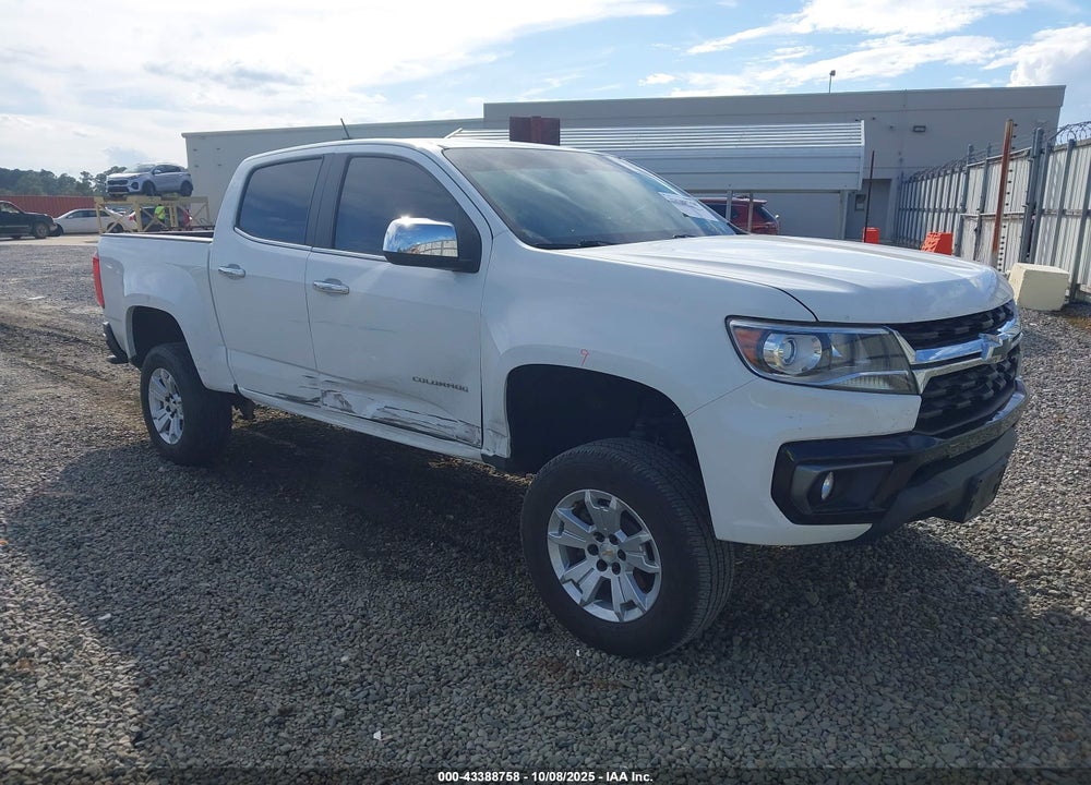 2022 CHEVROLET COLORADO 2WD SHORT BOX LT VIN: 1GCGSCEN7N1265966