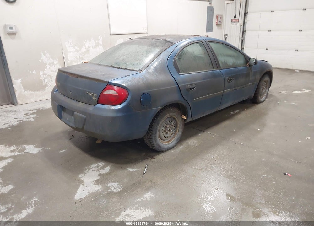 2003 DODGE NEON SE VIN: 1B3AS26C93D120468