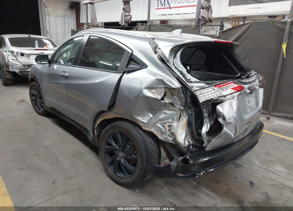 2021 HONDA HR-V 2WD SPORT VIN: 3CZRU5H19MM700005