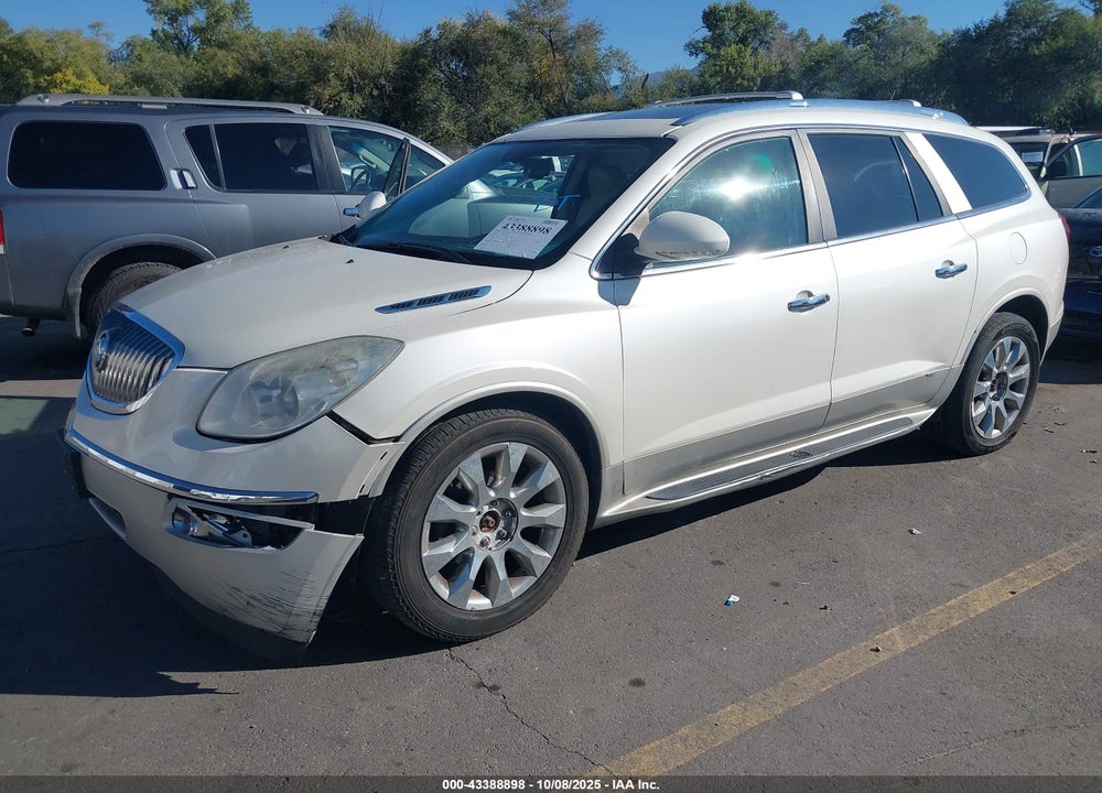 2012 BUICK ENCLAVE PREMIUM VIN: 5GAKVDED6CJ390874