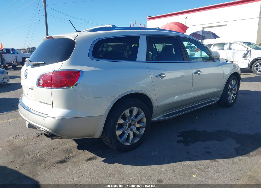 2012 BUICK ENCLAVE PREMIUM VIN: 5GAKVDED6CJ390874