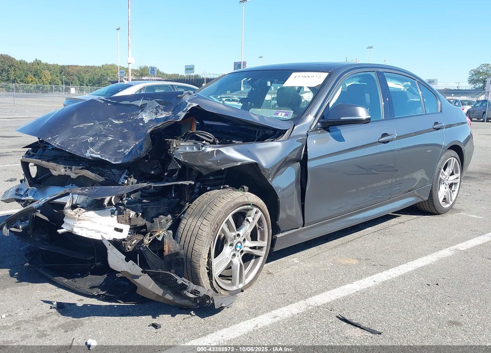 2015 BMW 3 SERIES VIN: WBA3B9G50FNR93411