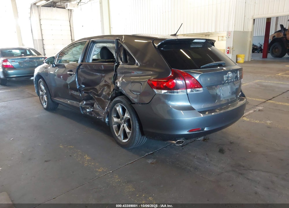 2015 TOYOTA VENZA XLE V6 VIN: 4T3BK3BB0FU112675