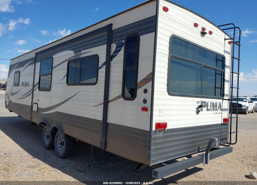 2016 PUMA PALOMINO 30RLIS VIN: 4X4TPUC2XGP059727