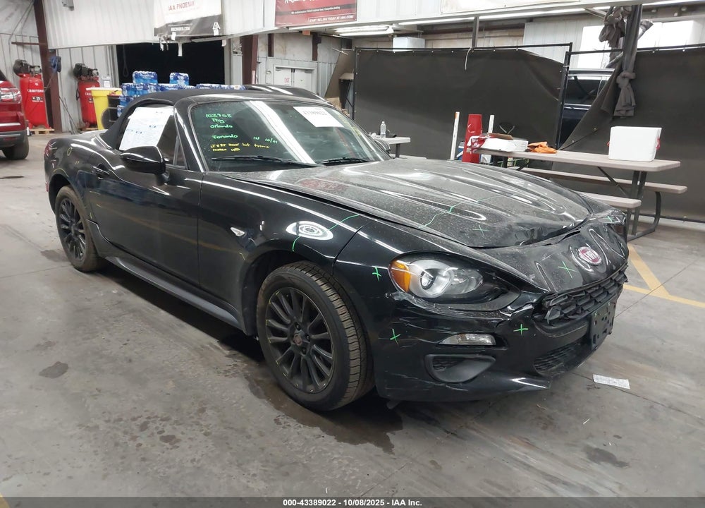 2018 FIAT 124 SPIDER CLASSICA VIN: JC1NFAEKXJ0137885
