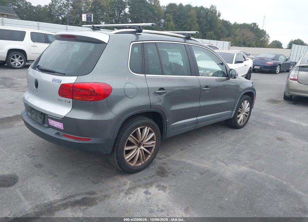 2013 VOLKSWAGEN TIGUAN VIN: WVGBV3AX9DW623266