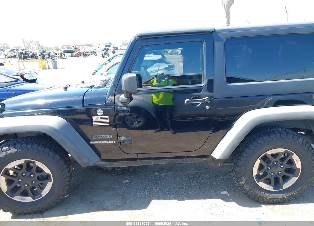 2014 JEEP WRANGLER SPORT VIN: 1C4AJWAG1EL218972