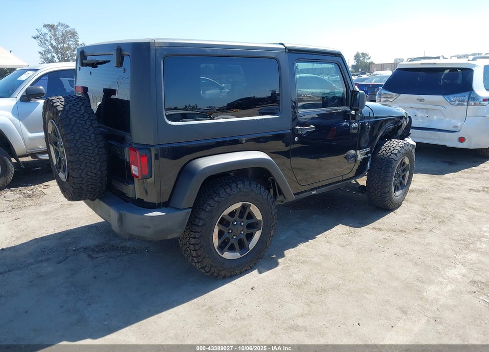 2014 JEEP WRANGLER SPORT VIN: 1C4AJWAG1EL218972