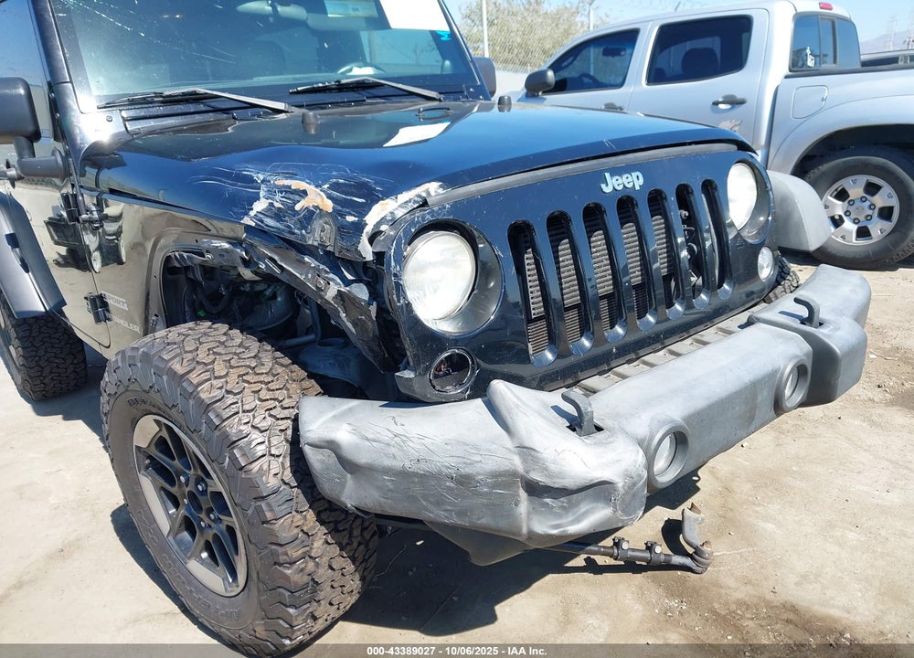 2014 JEEP WRANGLER SPORT VIN: 1C4AJWAG1EL218972