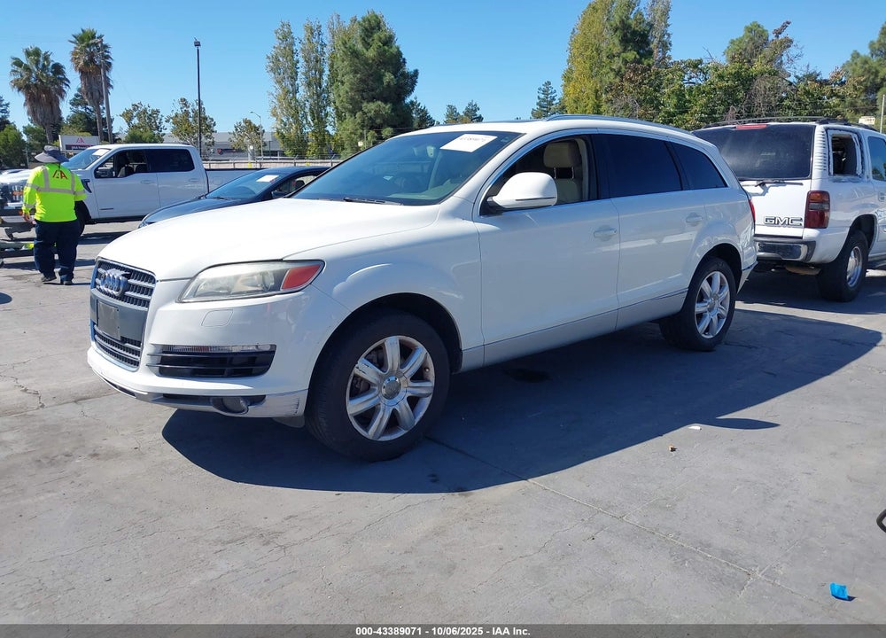 2007 AUDI Q7 VIN: WA1BY74L27D060373