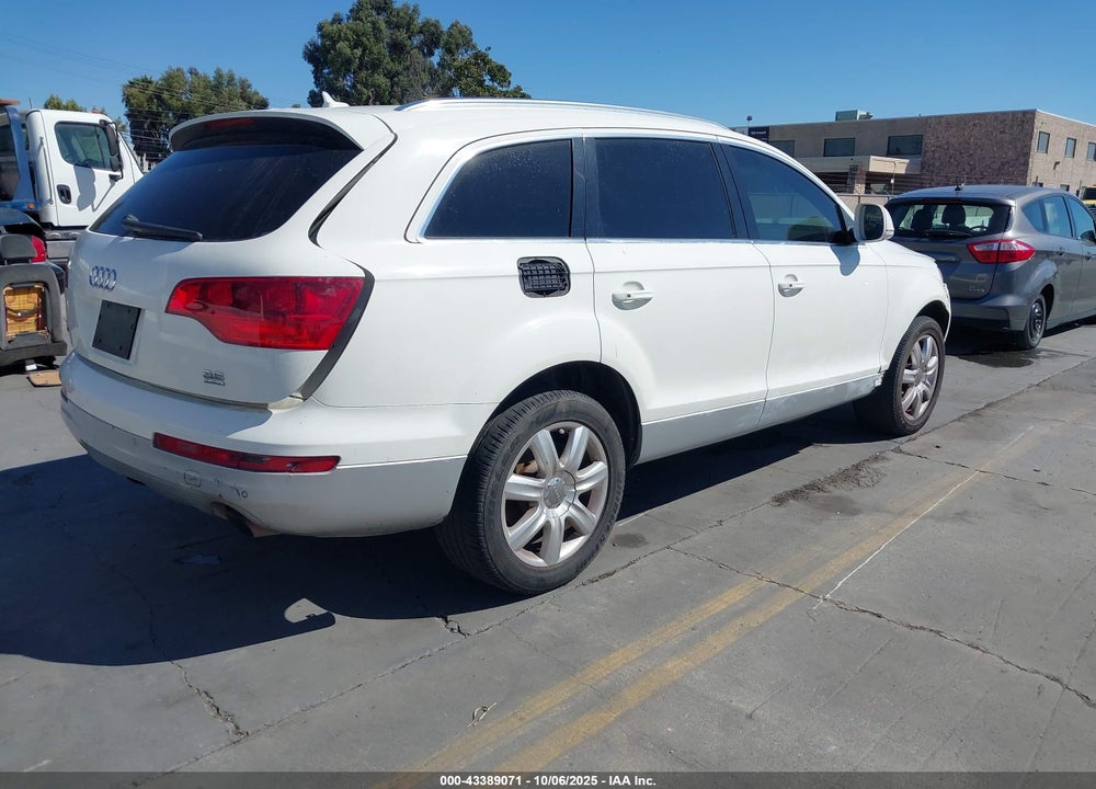 2007 AUDI Q7 VIN: WA1BY74L27D060373