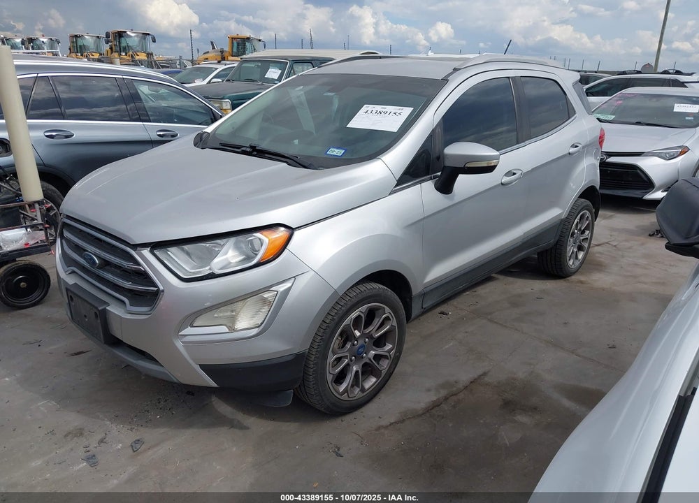 2018 FORD ECOSPORT TITANIUM VIN: MAJ6P1WL8JC187362