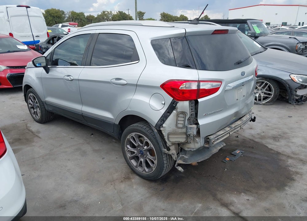 2018 FORD ECOSPORT TITANIUM VIN: MAJ6P1WL8JC187362