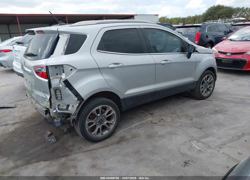 2018 FORD ECOSPORT TITANIUM VIN: MAJ6P1WL8JC187362