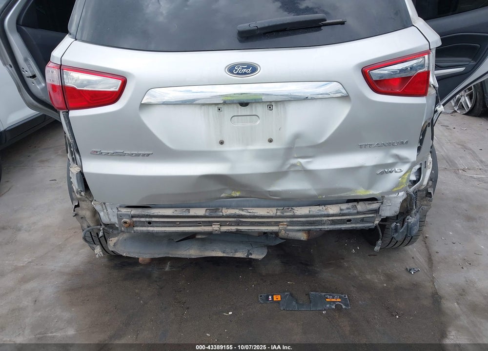 2018 FORD ECOSPORT TITANIUM VIN: MAJ6P1WL8JC187362