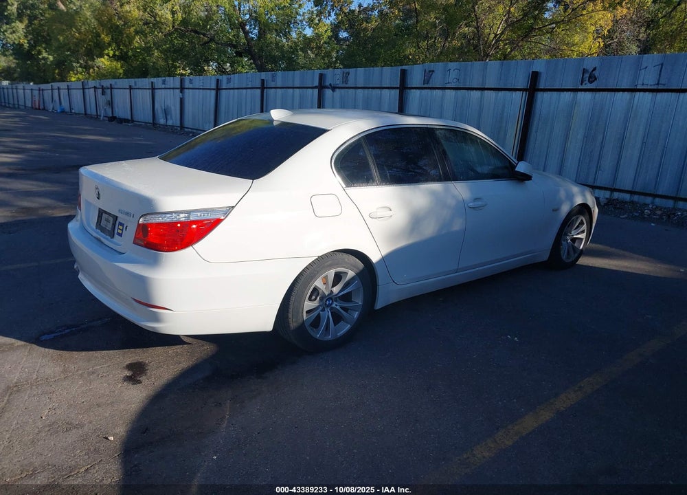 2010 BMW 5 SERIES VIN: WBANW1C55AC168439