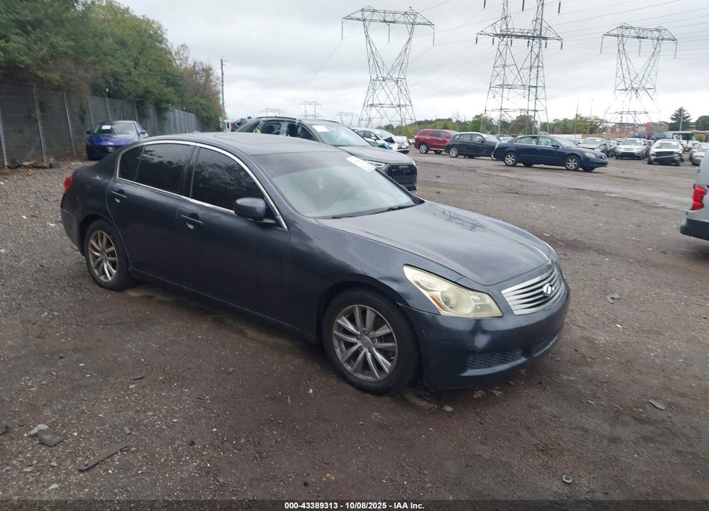 2009 INFINITI G37X VIN: JNKCV61F69M361998