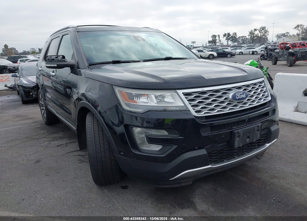 2016 FORD EXPLORER PLATINUM VIN: 1FM5K8HTXGGC41347