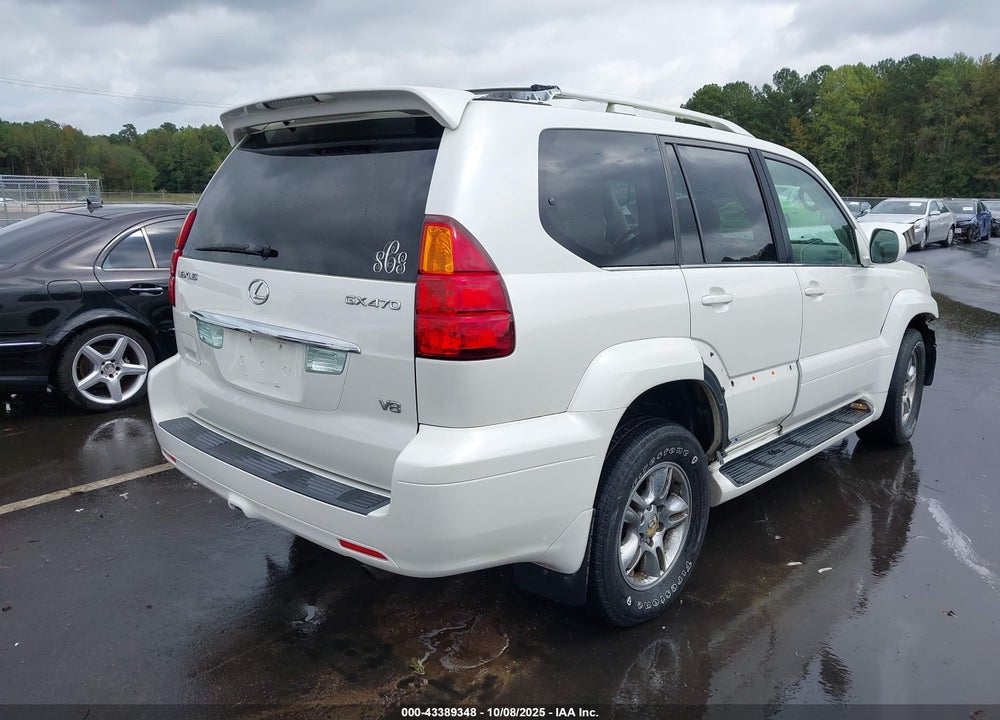 2004 LEXUS GX 470 VIN: JTJBT20X240027793