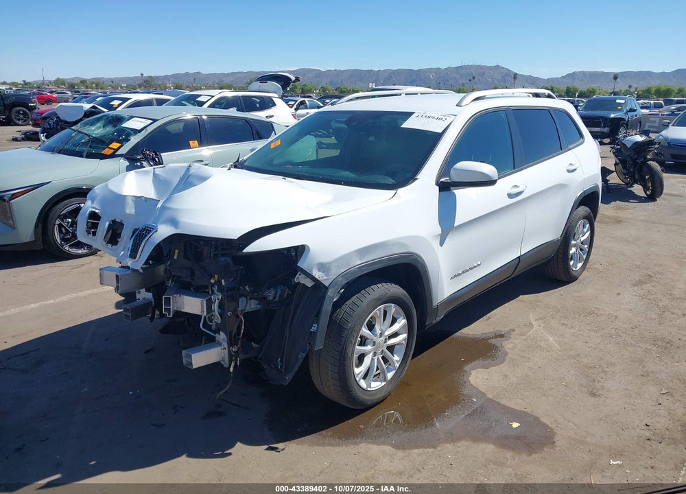 2021 JEEP CHEROKEE LATITUDE 4X4 VIN: 1C4PJMCB2MD172223