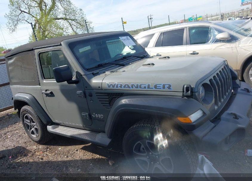 2018 JEEP WRANGLER SPORT S 4X4 VIN: 1C4GJXAGXJW291685