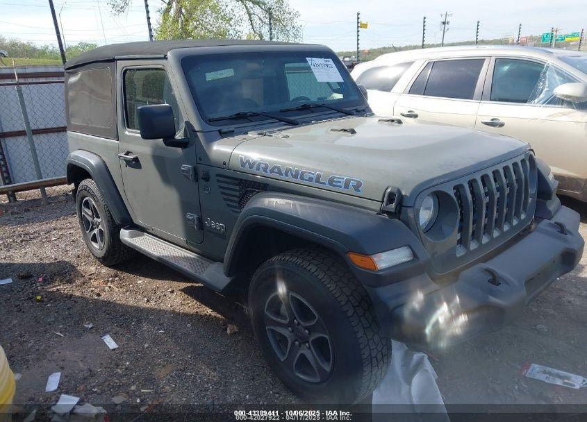 2018 JEEP WRANGLER SPORT S 4X4 VIN: 1C4GJXAGXJW291685