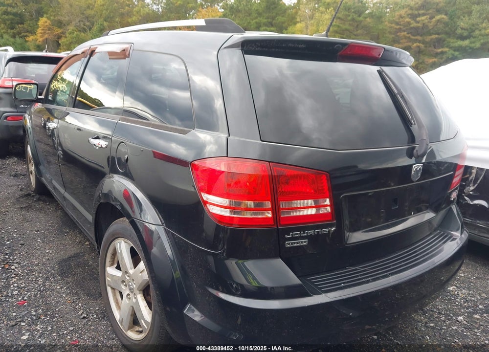 2009 DODGE JOURNEY R/T VIN: 3D4GH67V19T236672