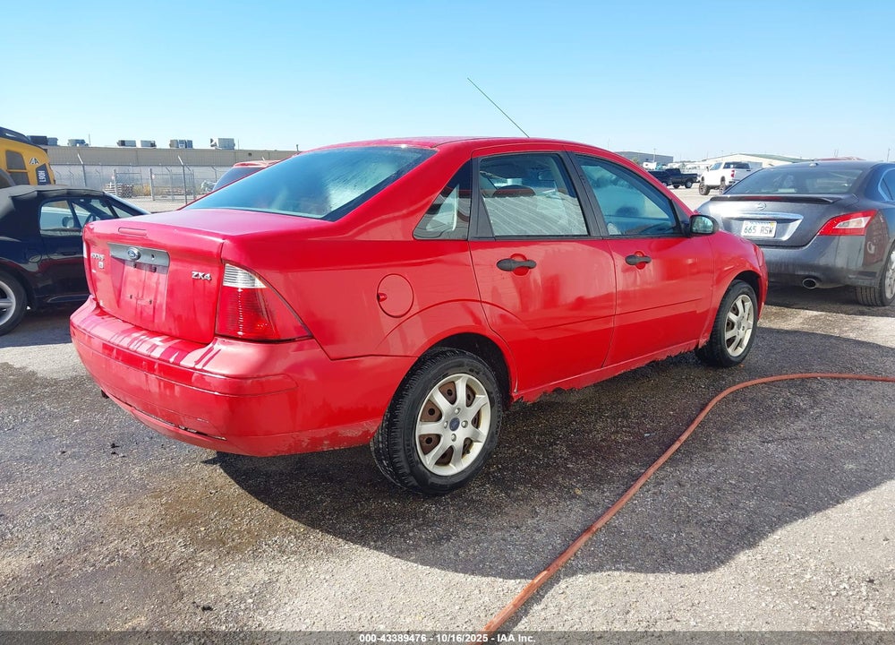 2005 FORD FOCUS ZX4 VIN: 1FAFP34N65W229242