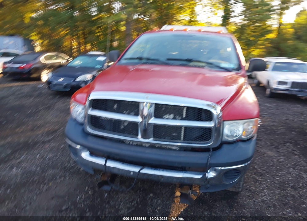 2005 DODGE RAM 2500 ST VIN: 3D7KS26C65G729449