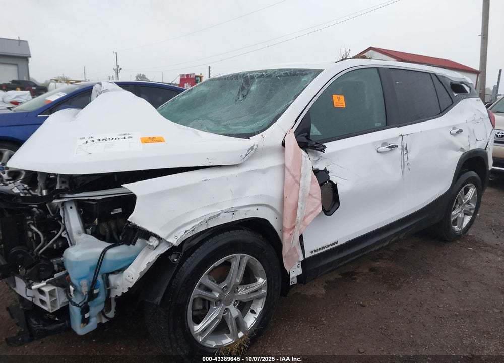 2021 GMC TERRAIN FWD SLE VIN: 3GKALMEV9ML346455