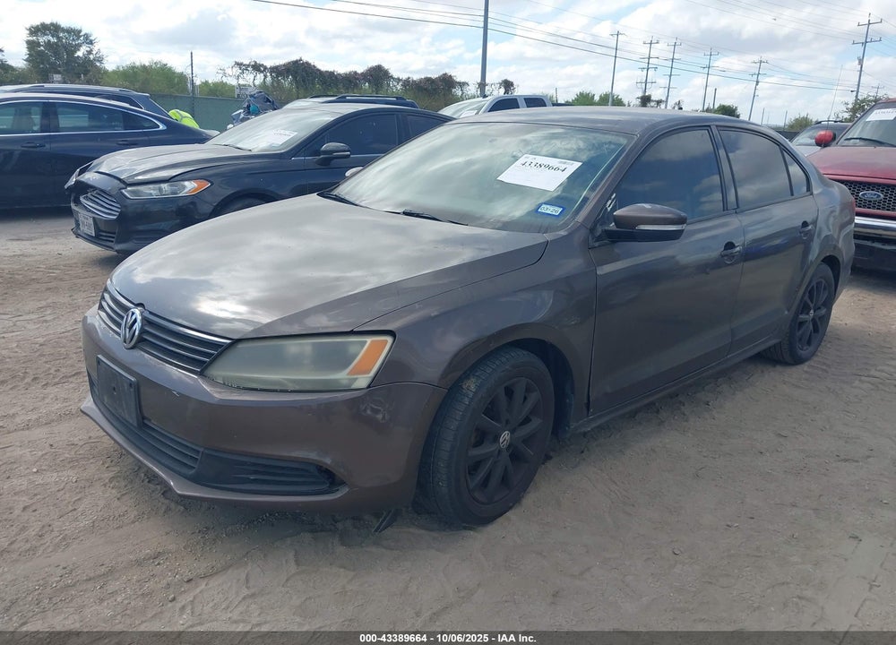 2012 VOLKSWAGEN JETTA VIN: 3VWDX7AJ3CM311871