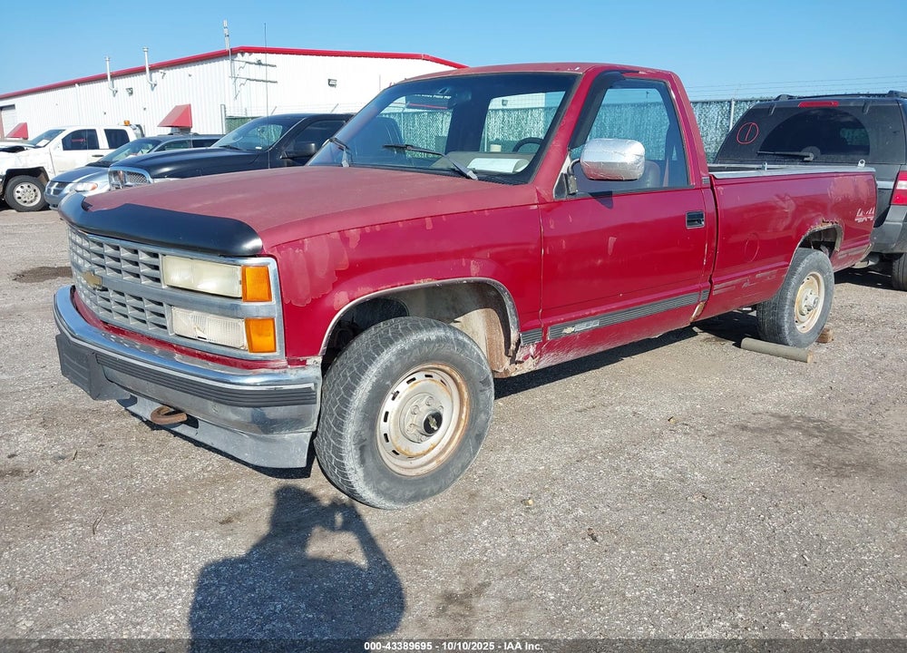 1991 CHEVROLET GMT-400 K1500 VIN: 1GCEK14HXME160420