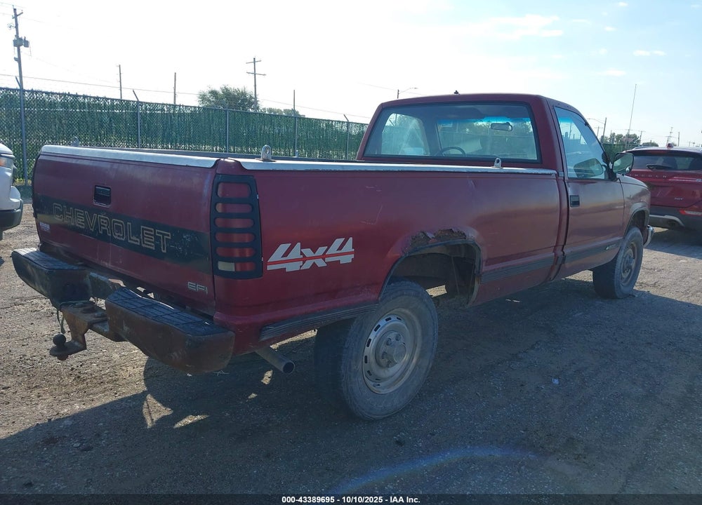 1991 CHEVROLET GMT-400 K1500 VIN: 1GCEK14HXME160420