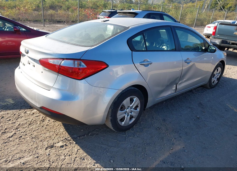 2015 KIA FORTE VIN: KNAFK4A68F5292407