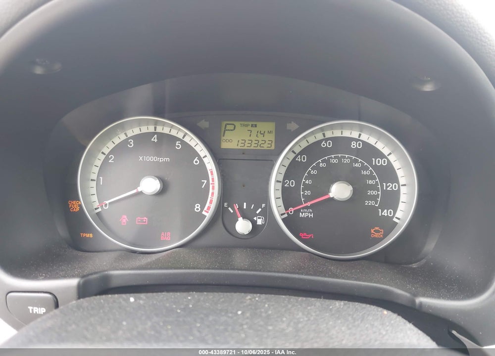 2009 HYUNDAI ACCENT VIN: KMHCN46C59U320598