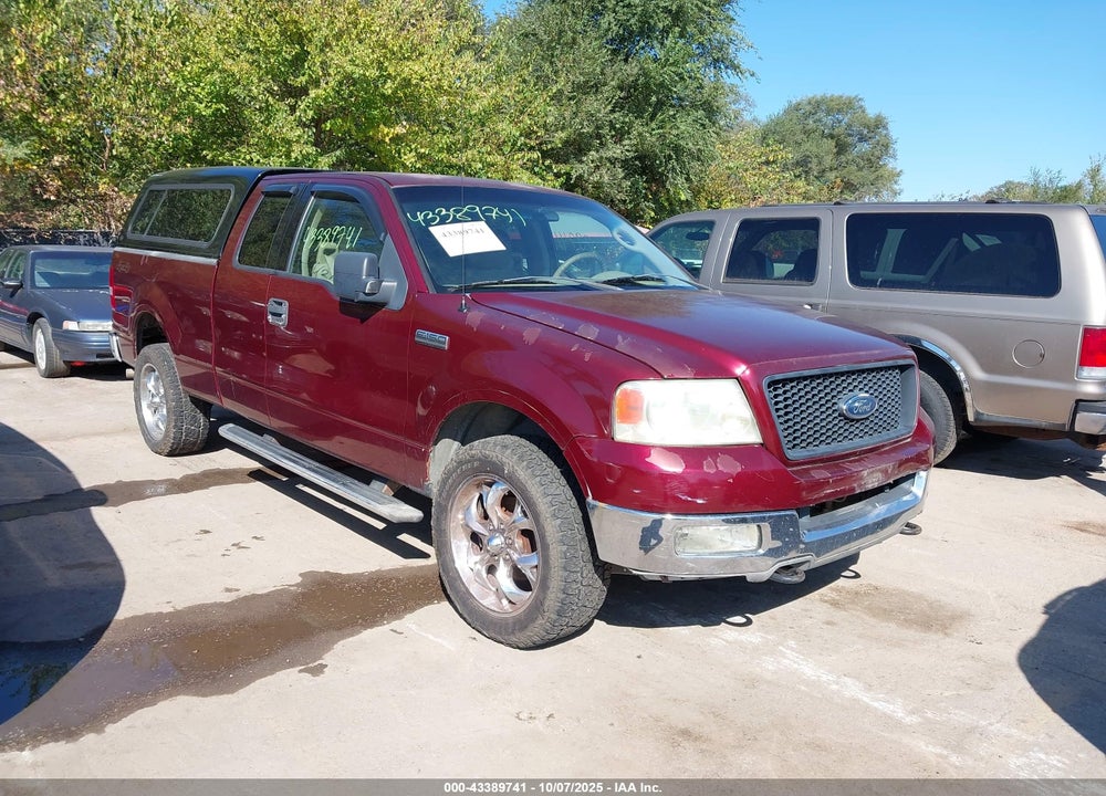 2004 FORD F-150 VIN: 1FTPX14544NC45415