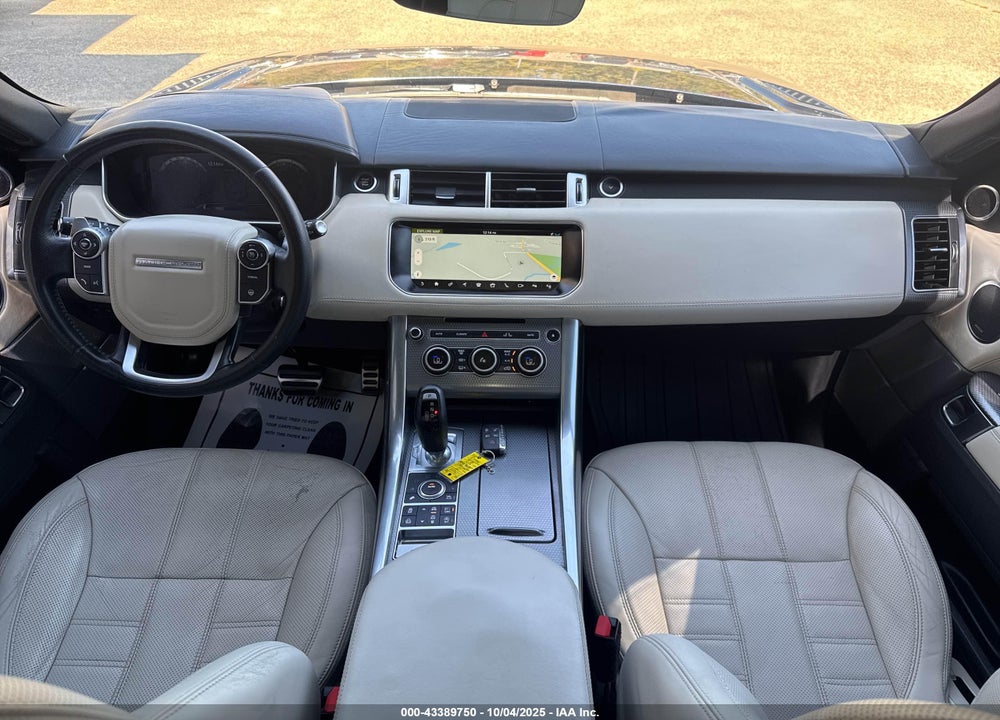 2017 LAND ROVER RANGE ROVER SPORT VIN: SALWV2FE3HA142612
