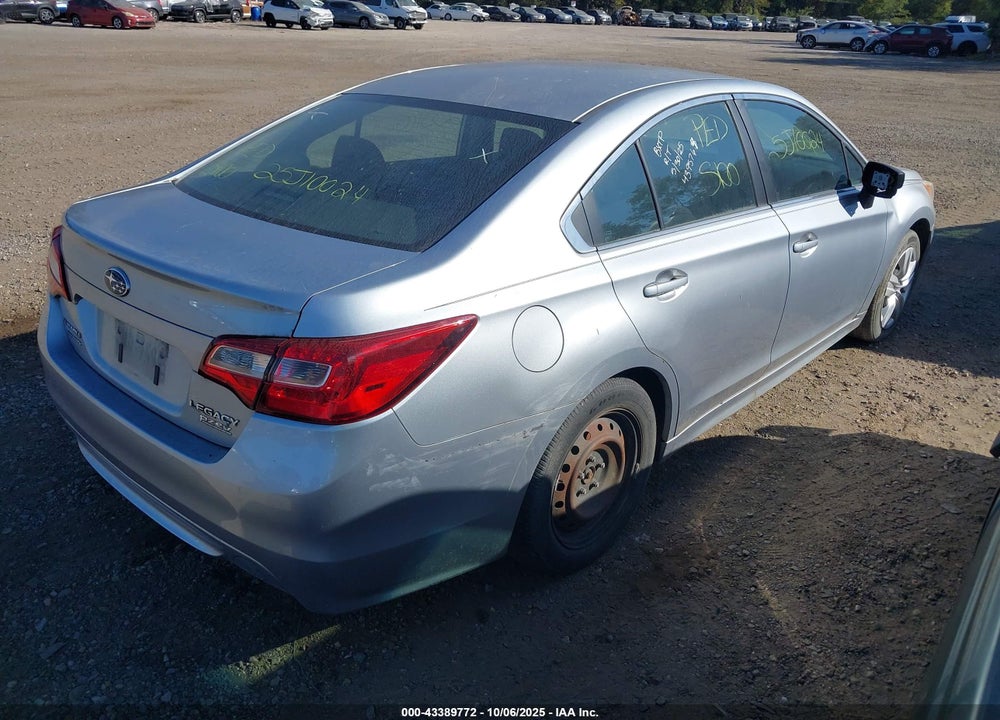 2016 SUBARU LEGACY VIN: 4S3BNAA67G3045805