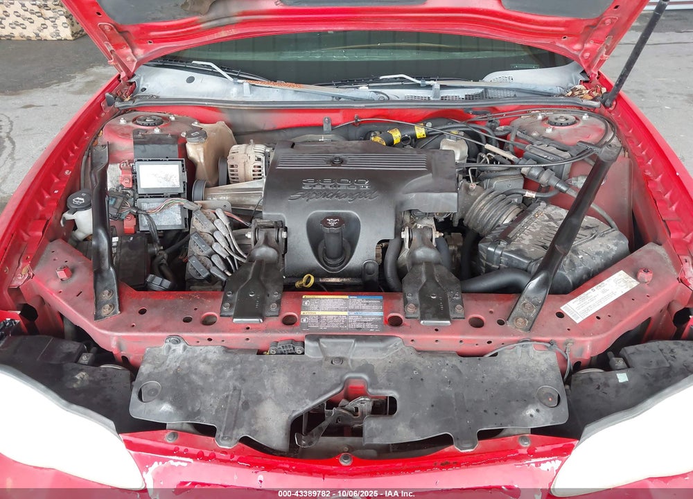 2005 CHEVROLET MONTE CARLO SUPERCHARGED SS VIN: 2G1WZ151359304422