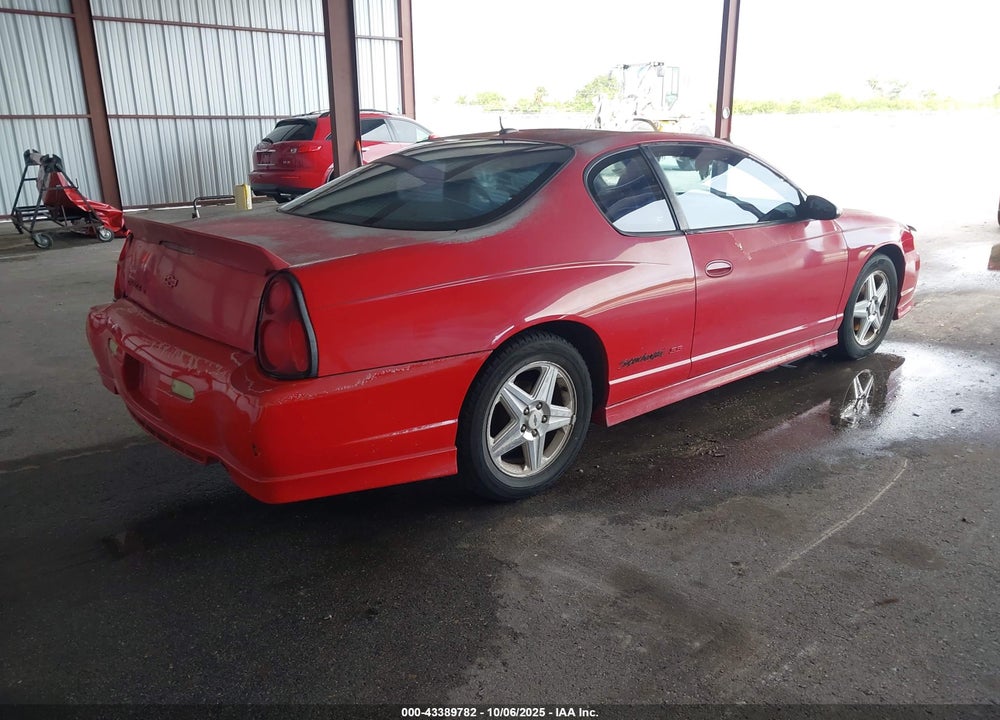 2005 CHEVROLET MONTE CARLO SUPERCHARGED SS VIN: 2G1WZ151359304422