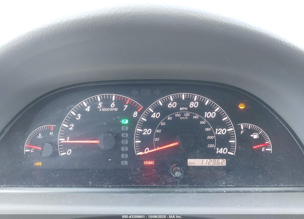 2006 TOYOTA CAMRY VIN: 4T1BE32K86U678048