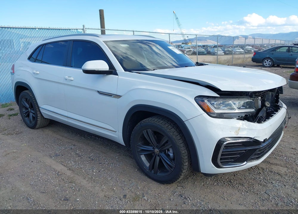 2021 VOLKSWAGEN ATLAS CROSS SPORT 3.6L V6 SE W/TECHNOLOGY R-LINE VIN: 1V2PE2CA6MC232086
