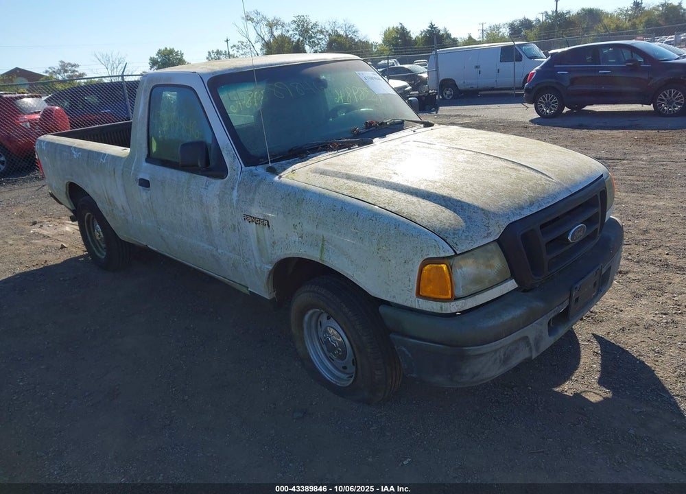2004 FORD RANGER EDGE/XL/XLT VIN: 1FTYR10U44PA86752
