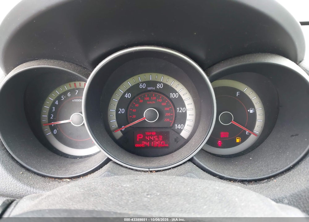 2011 KIA FORTE VIN: KNAFU5A20B5401417